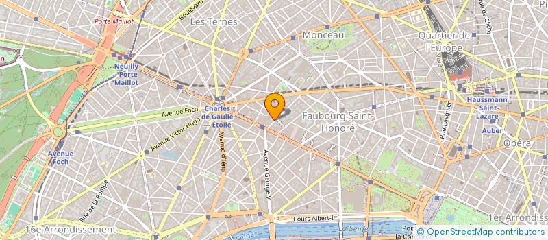 localisation de l'entreprise GES HOLDING  PARIS