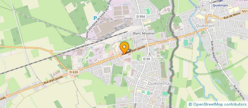 localisation de l'entreprise GES.I.FER à QUIEVRECHAIN