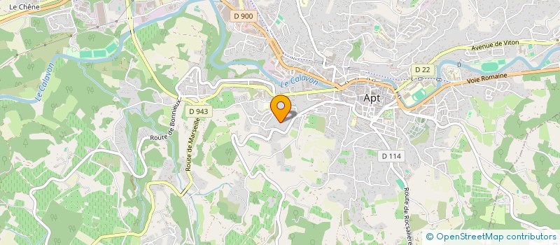 localisation de l'entreprise GES PERFORMANCES PROVENCE à APT