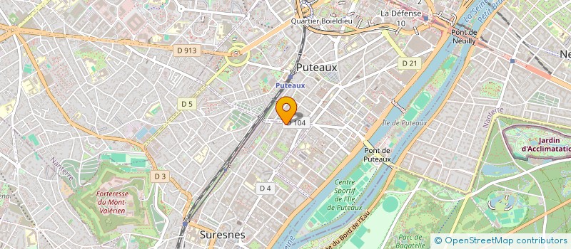 localisation de l'entreprise GESALYKA à SURESNES