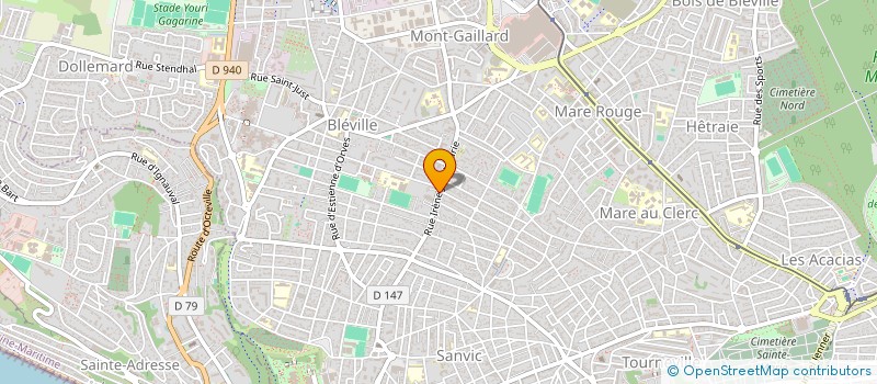 localisation de l'entreprise GESAUTO à LE HAVRE