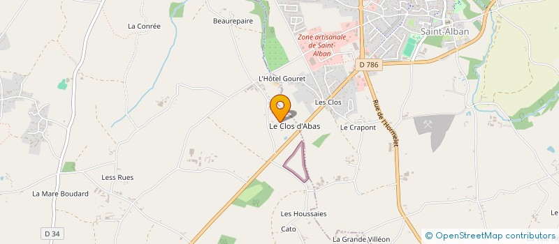 localisation de l'entreprise GESBERT à LAMBALLE-ARMOR