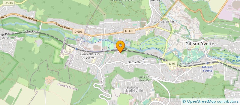 localisation de l'entreprise GESBERT AUE  GIF-SUR-YVETTE