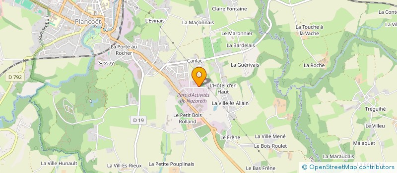 localisation de l'entreprise GESBERT CONSTRUCTIONS  PLANCOET