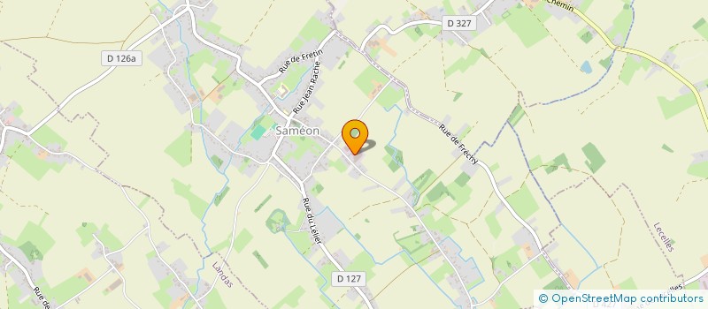 localisation de l'entreprise GESBRE à SAMEON