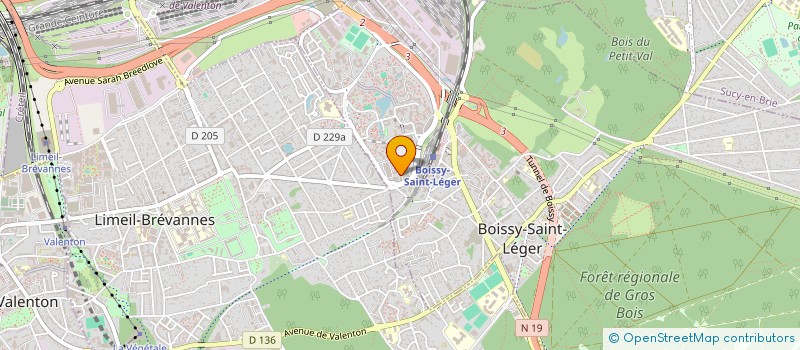 localisation de l'entreprise GESBREIZH à BOISSY-SAINT-LEGER