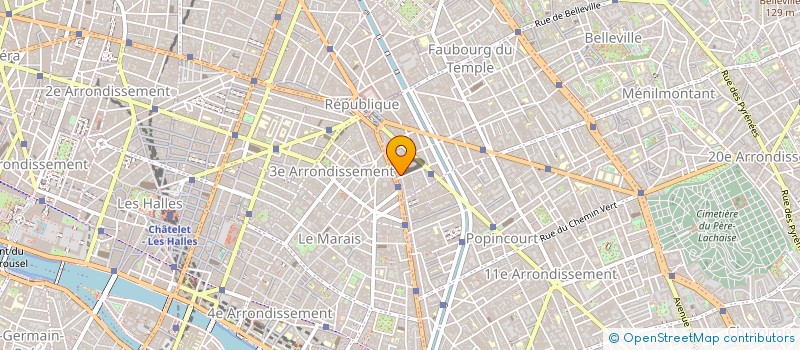 localisation de l'entreprise GESCO 13 à PARIS