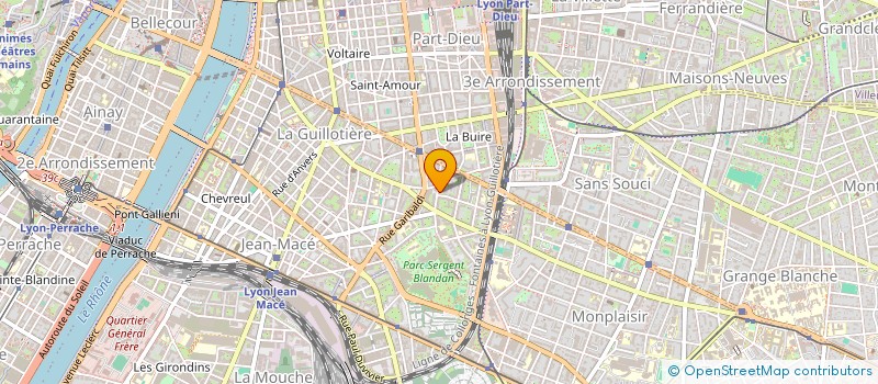 localisation de l'entreprise GESCOBAT  LYON