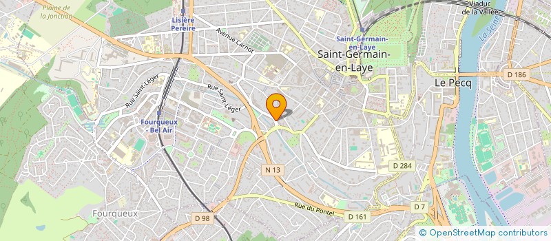 localisation de l'entreprise GESCOPRO à SAINT-GERMAIN-EN-LAYE