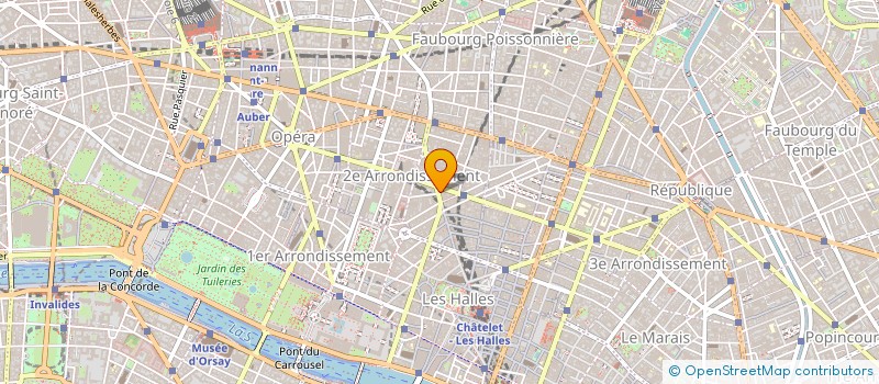 localisation de l'entreprise GESCOURTRAS  PARIS