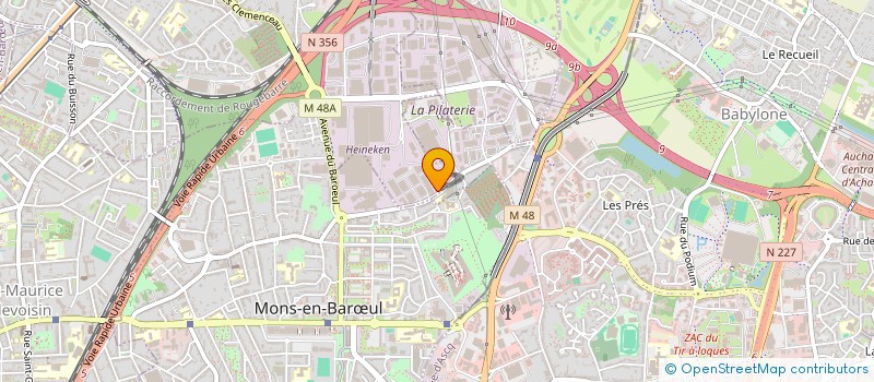 localisation de l'entreprise GESEB 2 à MARCQ-EN-BARŒUL