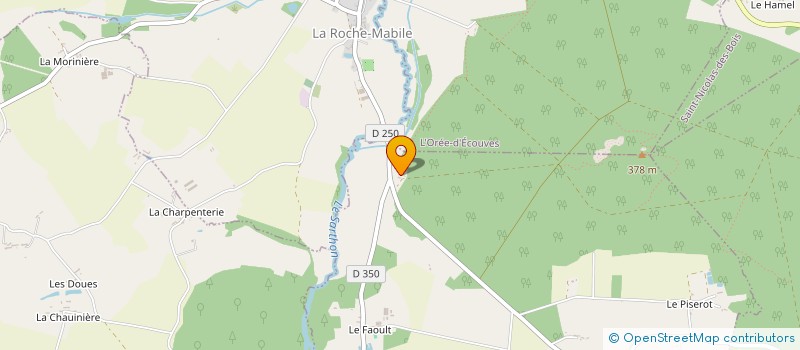 localisation de l'entreprise GESEM à SAINT-DENIS-SUR-SARTHON