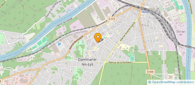 localisation de l'entreprise GESI GROUP à DAMMARIE-LES-LYS