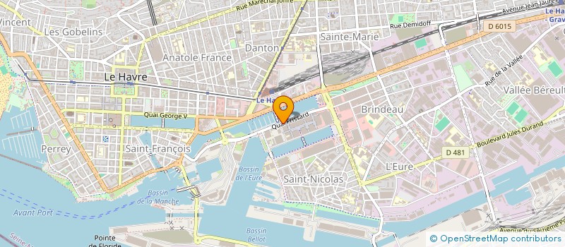 localisation de l'entreprise GESIC  LE HAVRE