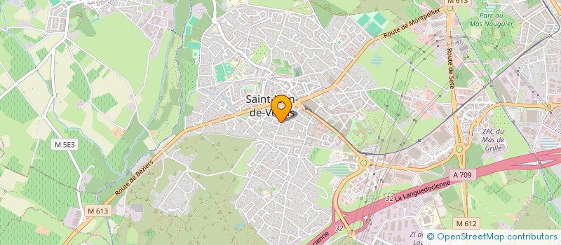 localisation de l'entreprise GESICA à SAINT-JEAN-DE-VEDAS