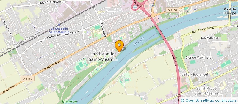 localisation de l'entreprise GESIMCOM à LA CHAPELLE-SAINT-MESMIN