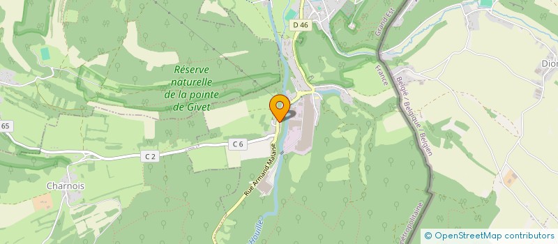 localisation de l'entreprise GESIMO  FROMELENNES