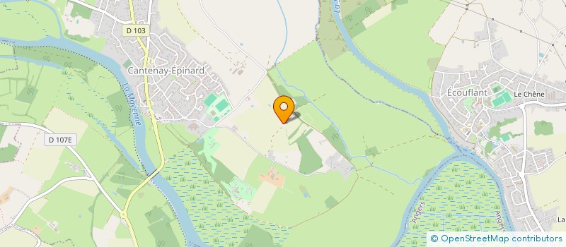 localisation de l'entreprise GESLIN AURELIE BODENREIDER EMMANUEL  CANTENAY-EPINARD