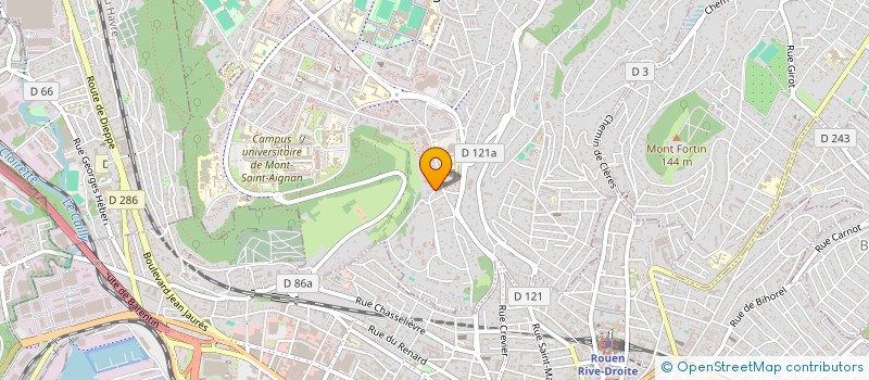 localisation de l'entreprise GESMARQ INTERNATIONAL  MONT-SAINT-AIGNAN