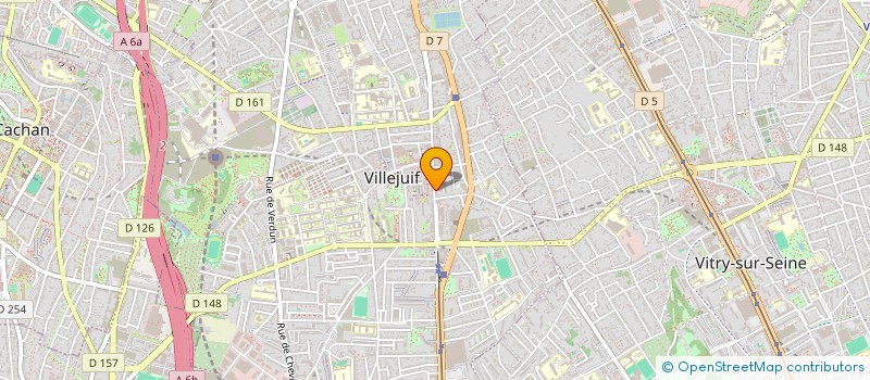localisation de l'entreprise GESMATECH NUMERIQUE à VILLEJUIF