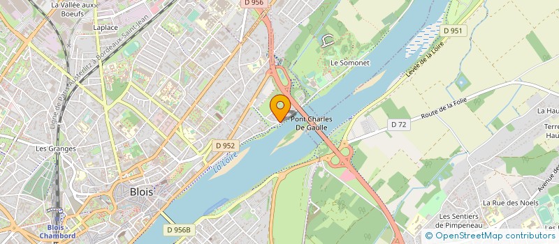 localisation de l'entreprise GESMIER STRUCTURES BOIS  BLOIS