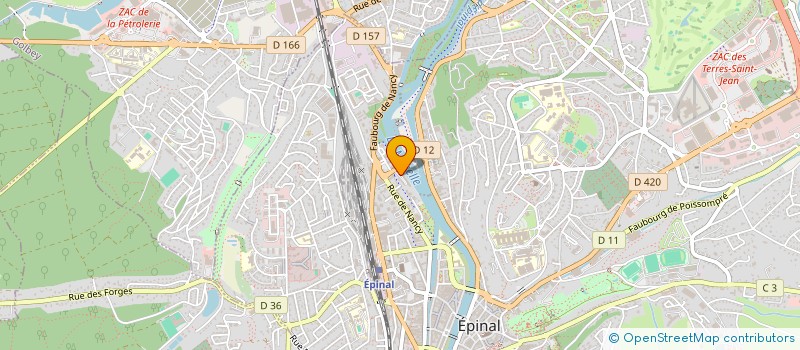 localisation de l'entreprise GESN INTERNATIONAL EVENEMENTS  EPINAL