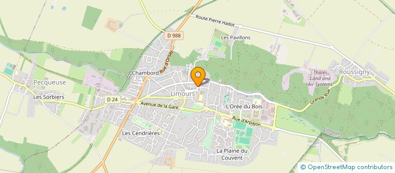 localisation de l'entreprise GESNOR à LIMOURS
