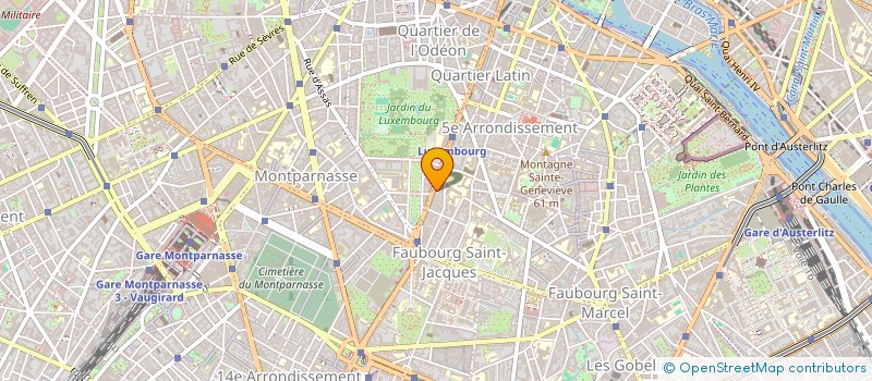 localisation de l'entreprise GESPARFININTER SA à PARIS