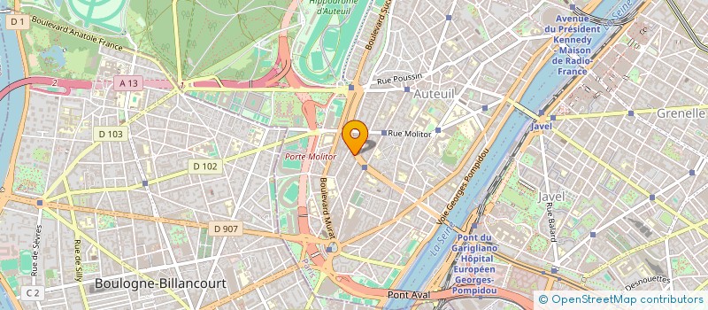 localisation de l'entreprise GESPARK  PARIS