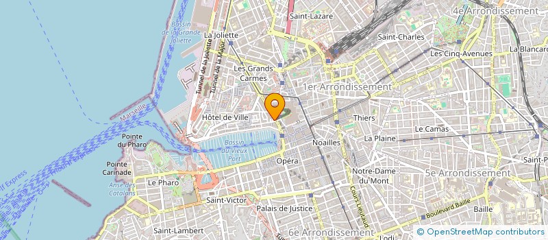 localisation de l'entreprise GESPAY à MARSEILLE