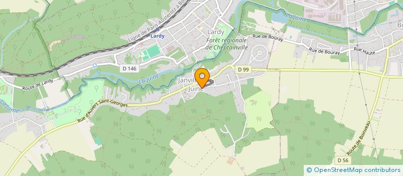 localisation de l'entreprise GESPI  JANVILLE-SUR-JUINE