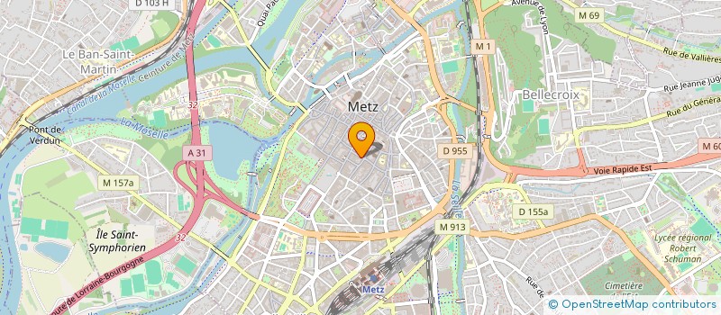 localisation de l'entreprise GESPRIM PROMOTION à METZ