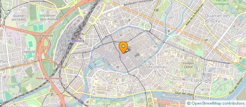 localisation de l'entreprise GESPROMER à STRASBOURG