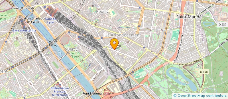 localisation de l'entreprise GESQUO SARL à PARIS