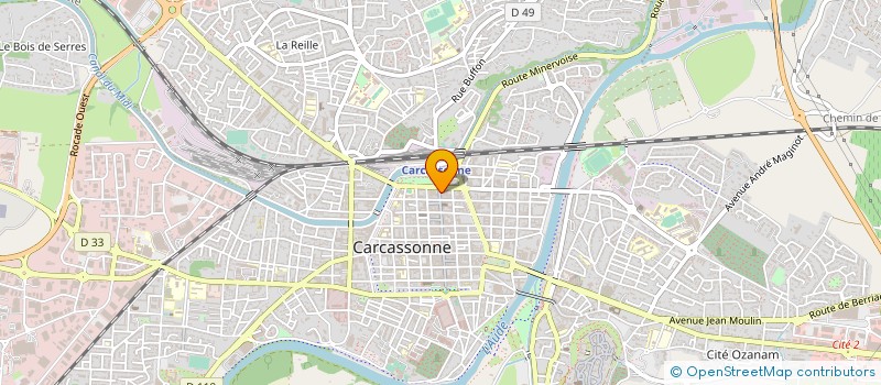 localisation de l'entreprise GESR à CARCASSONNE