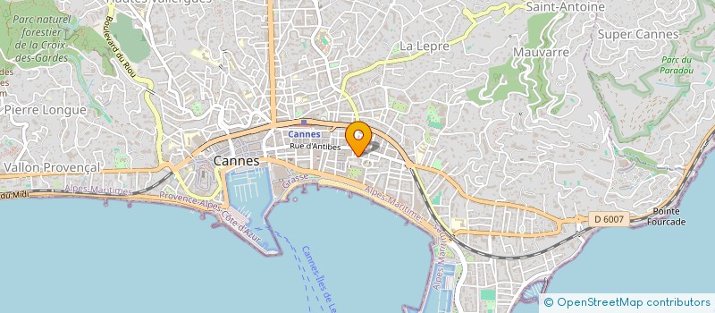 localisation de l'entreprise GESS CONSEIL  CANNES