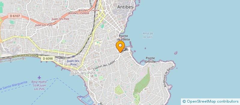 localisation de l'entreprise GESSI STUDIO à ANTIBES
