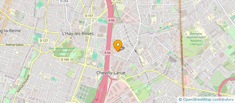 localisation de l'entreprise GESSICA  L'HAY-LES-ROSES