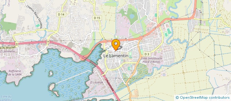 localisation de l'entreprise GESSIMMO (GESTION IMMOBILIERE) à LE LAMENTIN