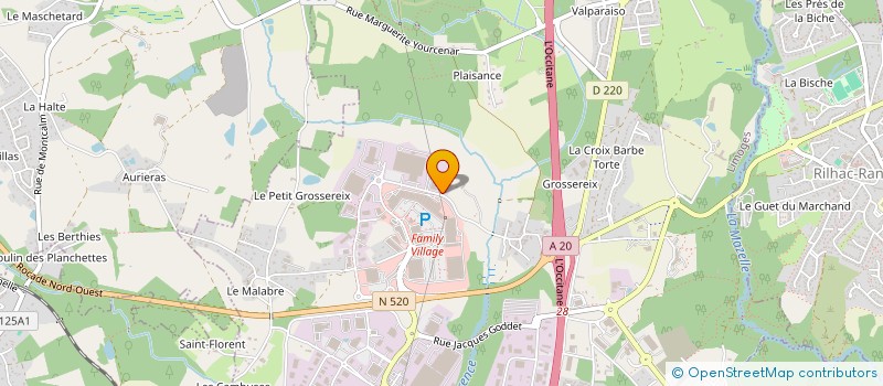 localisation de l'entreprise GESSP à LIMOGES