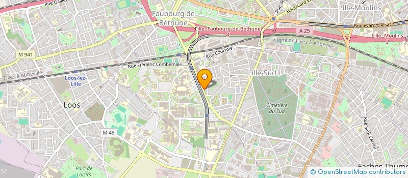 localisation de l'entreprise GEST 26E JOURNEE NATIONALE SANTE TRAVAIL à LILLE