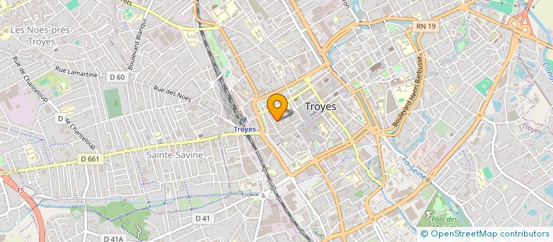 localisation de l'entreprise GEST-3 à TROYES