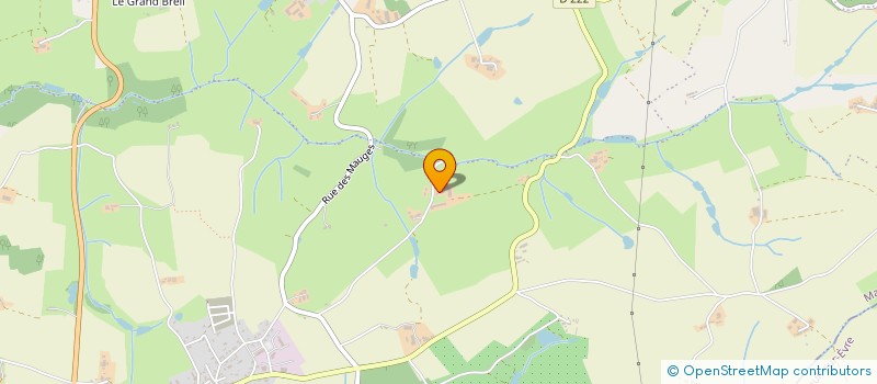 localisation de l'entreprise GEST'& ANIMAUX ASSOCIATION DE MEDIATION PAR L'ANIMAL à BEAUPREAU-EN-MAUGES