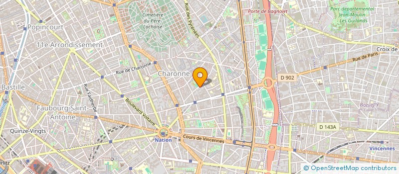 localisation de l'entreprise GEST'AR IMMO  PARIS