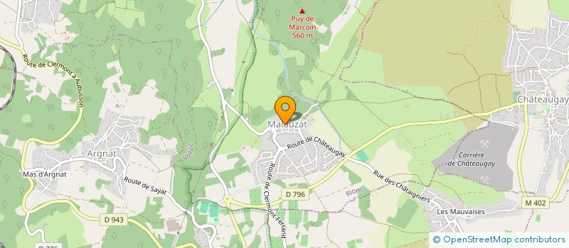 localisation de l'entreprise GEST CANTINE GARDERIE à MALAUZAT