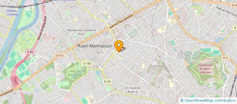 localisation de l'entreprise GEST CTRE EUROP RECH MEDICO CHIR LASER à RUEIL-MALMAISON