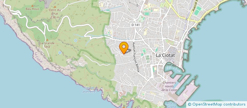 localisation de l'entreprise GEST DO IT  LA CIOTAT