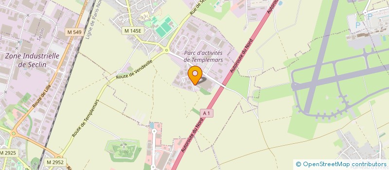 localisation de l'entreprise GEST ETUD STAT RISQ INDUST ECONO SOCIAUX  TEMPLEMARS