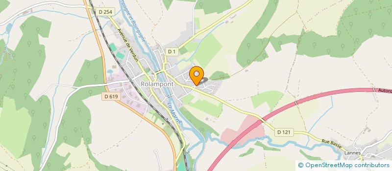 localisation de l'entreprise GEST-EURO à ROLAMPONT