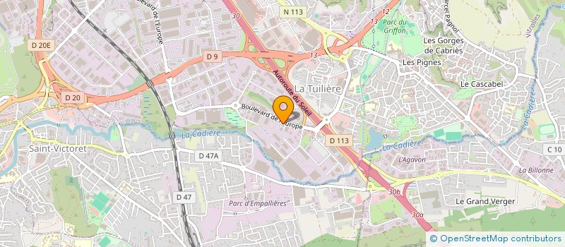 localisation de l'entreprise GEST ICONE à VITROLLES